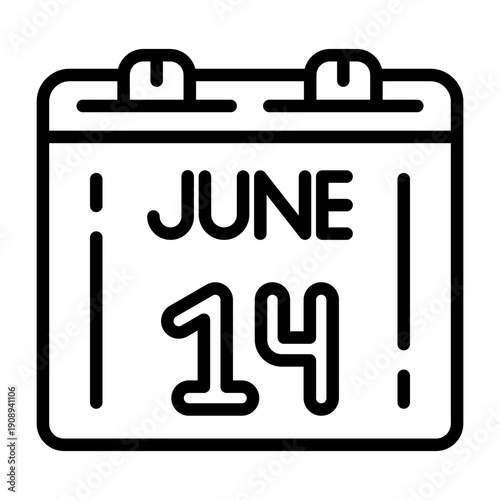 June 14 Icon Design