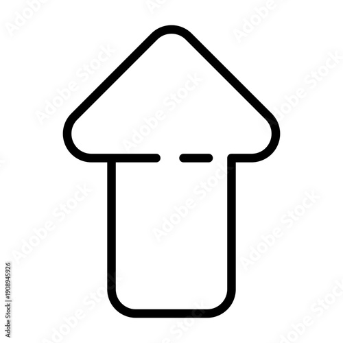 Hollow Arrow Icon Design