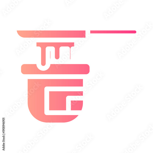 spread gradient icon