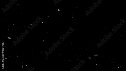 Ethereal slow motion dust particles floating and drifting subtly upwards through dark atmospheric movement