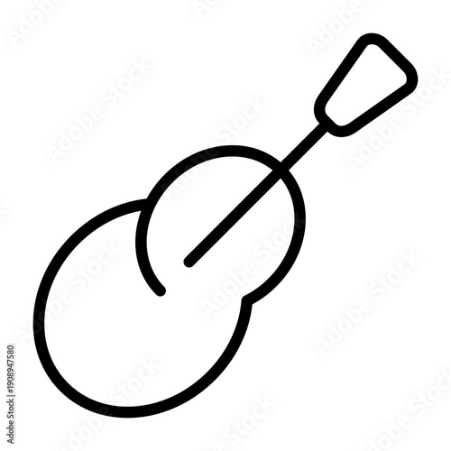 Guitar Icon Design