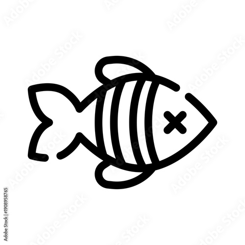 fish line icon