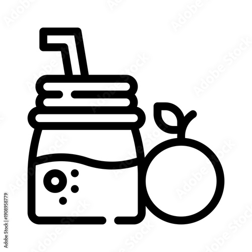 smoothie line icon