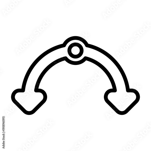 Double Arrow Icon Design