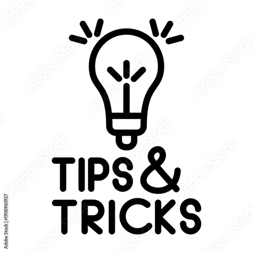 Tips And Tricks Icon Design