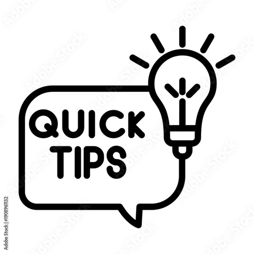 QuickTips Icon Design