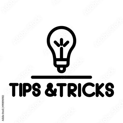 Tips And Tricks Icon Design
