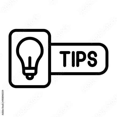 Tips Icon Design