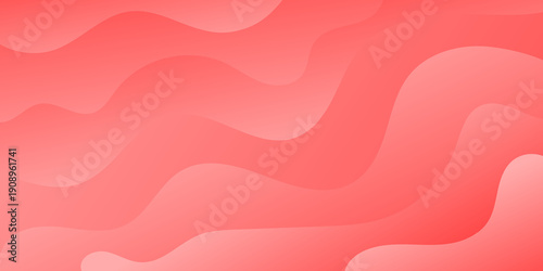 Abstract wavy pattern design element in digital art context, front view