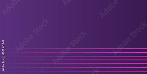Abstract Purple Gradient with Horizontal Lines.