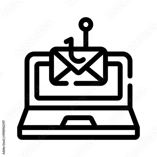 phishing line icon