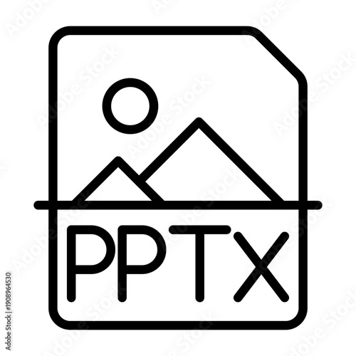 Pptx Icon Design