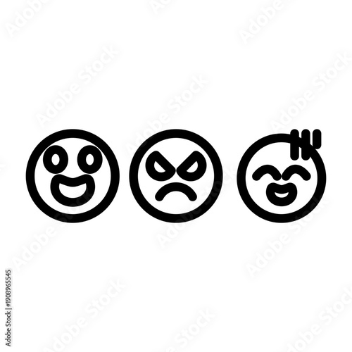 Basic Emotion Icon Design