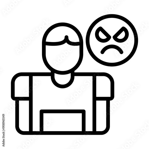 Angry Icon Design