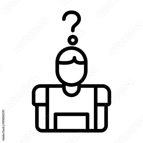 Confused Icon Design