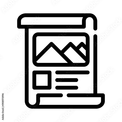 article line icon