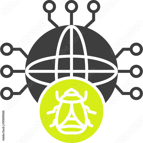 Global Malware Icon