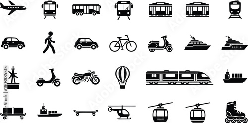 Business Success Icon Set: Teamwork, Achievement, Strategy, and Financial Growth Graphics