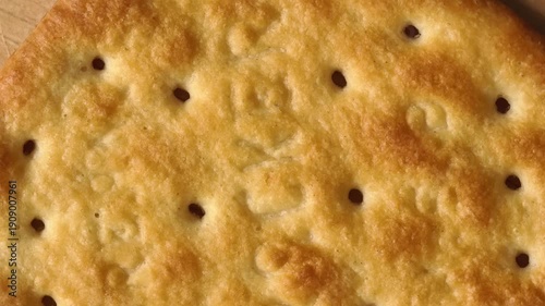 Wallpaper Mural Close-up of a cracker. top view Torontodigital.ca