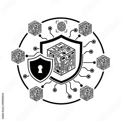 Cybersecurity Shield with Encrypted Cubes