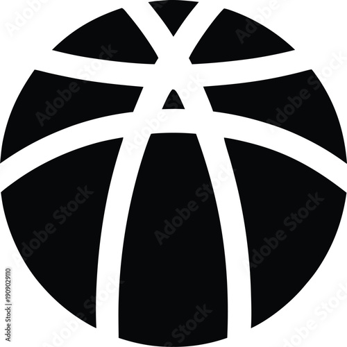 basketball silhouette vector illustration on transparent background