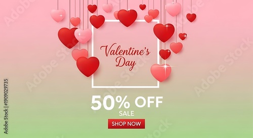 Wallpaper Mural Valentine's day sale offering fifty percent off on various products and gifts Torontodigital.ca
