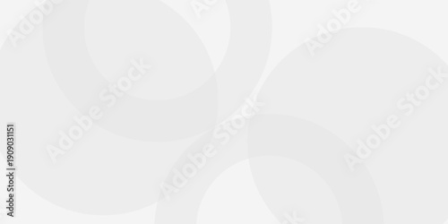 Minimal white abstract background with soft gradient circles and smooth curves, clean and elegant modern design, ideal for business or technology themes. vector