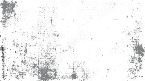 Textured grey and white abstract background with scattered dots and irregular shapes