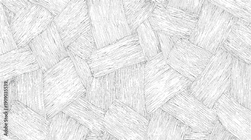 Abstract monochrome textured pattern of overlapping wood grain planks