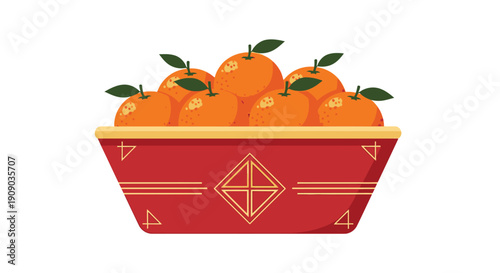 Illustration of a mosque with a green dome and minaret, symbolizing Islamic architecture and culture from a frontal viewpoint