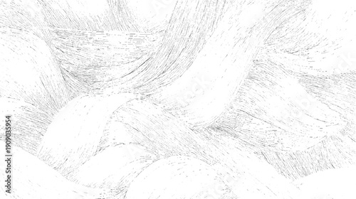 Abstract textured background with swirling gray lines and dots on white