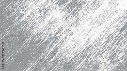 Gray and white textured background with diagonal lines and speckles abstract grunge distressed