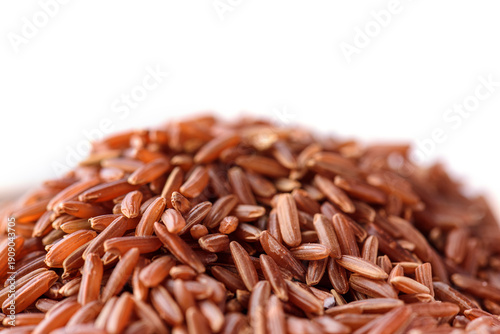 Wallpaper Mural Cereal grains of red rice. Macro shot Torontodigital.ca