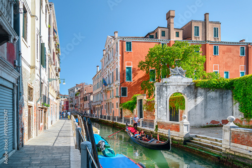 Wallpaper Mural Scenic view of the Rio Marin Canal in Venice, Italy Torontodigital.ca