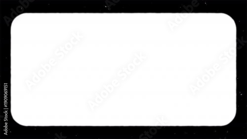 Retro 8mm projector Old film frame overlay border