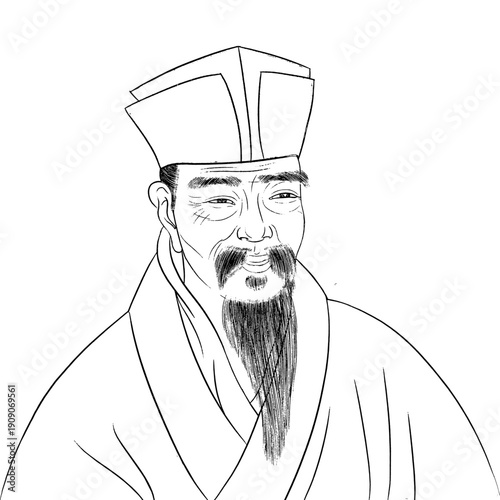Yang Shen (played by Yang Shengan) is an outstanding scholar and literary master. He is exceptionally talented, knowledgeable, and has a strong writing and speaking ability, and his influence is far-r