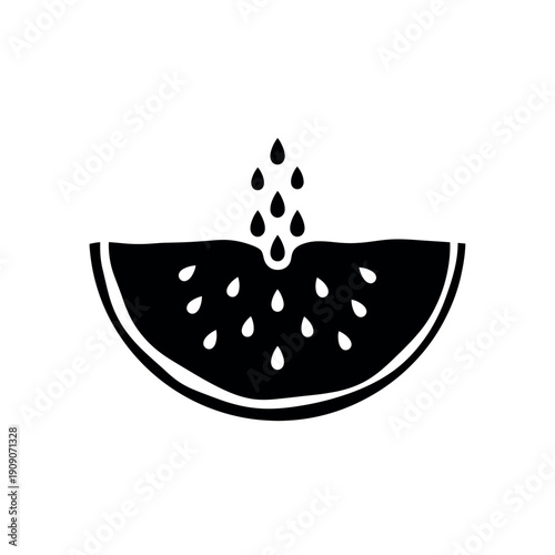 Mushroom Cap Shaped Like Parachute Silhouette