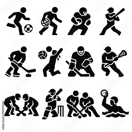 Sports Icons Collection for Various Games