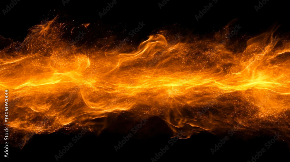 Fototapeta premium Blaze fire flame background and textured
