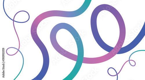 Gradient colorful background, abstract shape, rainbow gradient background.