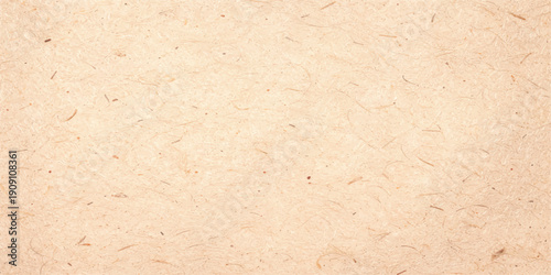 A vintage brown parchment background features a rough, textured surface with an antique grunge pattern on blank recycled kraft paper material