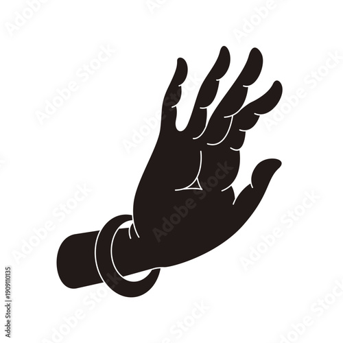 The designs of various Buddhist symbols, gestures, vector logos, and symbols are all rooted in Eastern aesthetics. They utilize free brushstrokes and negative space in their composition, expressing va