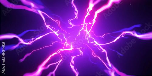 Abstract blue background with smoke features a glowing liquid texture where electric lightning waves and flowing energy motion create a seamless fractal pattern for a powerful wallpaper design