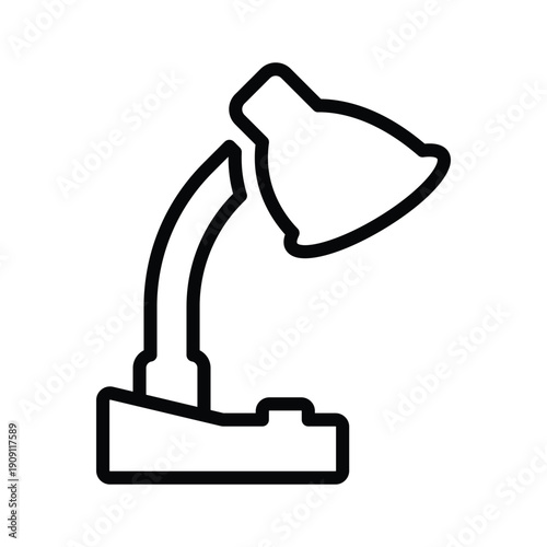 Table lamp icon