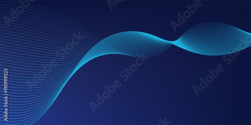 Blue Tech Finance Fintech Background Abstract Pixel Pattern.