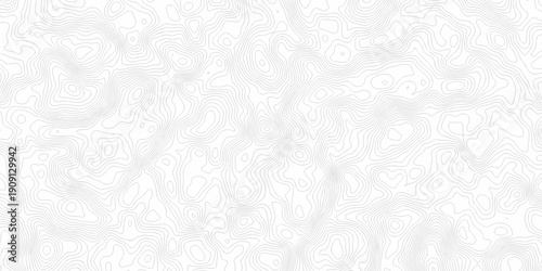 Minimal topography map area vector topo paper lines. Topographic contour lines grid map pattern design. Geographic mountain relief. Contour maps. Topo contour paper map design.