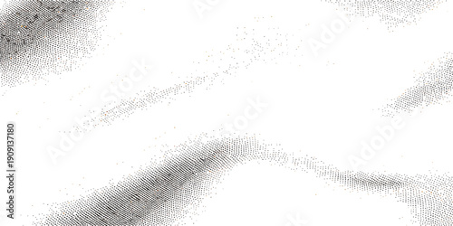 An abstract grunge vector illustration features a blue frozen texture with rough ice patterns and vintage paint on a cold winter wall