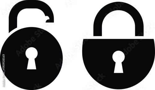 Lock and shield security protection safety