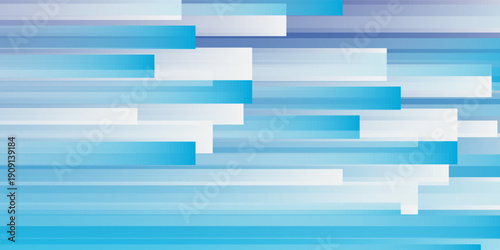 Modern nice  abstract blue gradient background featuring numerous horizontal light streaks  creating a dynamic sense