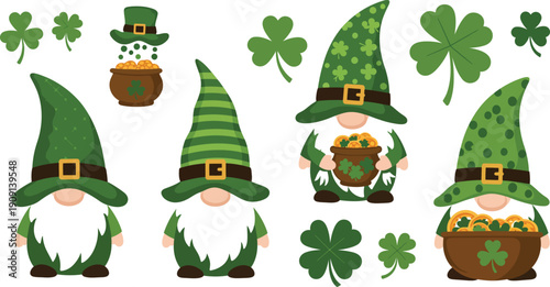 Set of funny cartoon animals wearing Santa hats and elf costumes celebrating winter holidays with a snowman and Christmas tree in this festive New Year vector illustration decoration